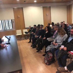 Pilar Aranda desgrana en una reunión con el PAS el desarrollo de la nueva RPT 6
